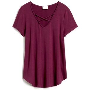 Emory Park criss cross tee